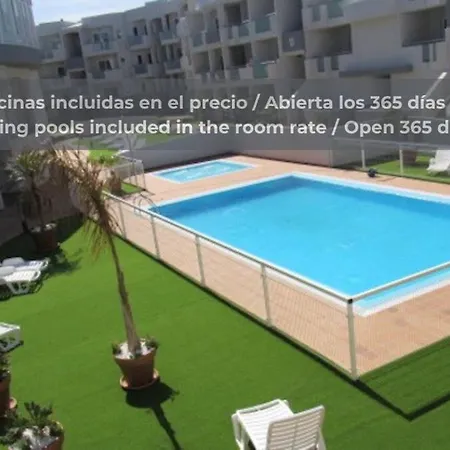 Banana Colada Con Piscina, Doble Terraza, Cocina Completa Y Wifi Апартаменты *