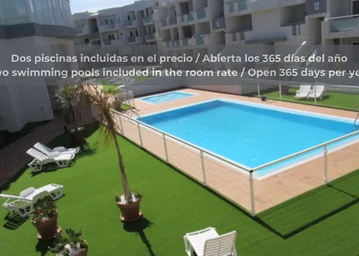 Banana Colada Con Piscina, Doble Terraza, Cocina Completa Y Wifi Appartement *